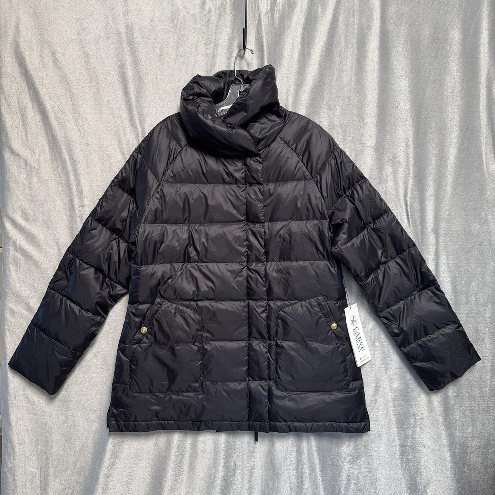 Carve Designs Minxy Jacket Womens Large Black Down Puffer‎ Coat Quilted Winter